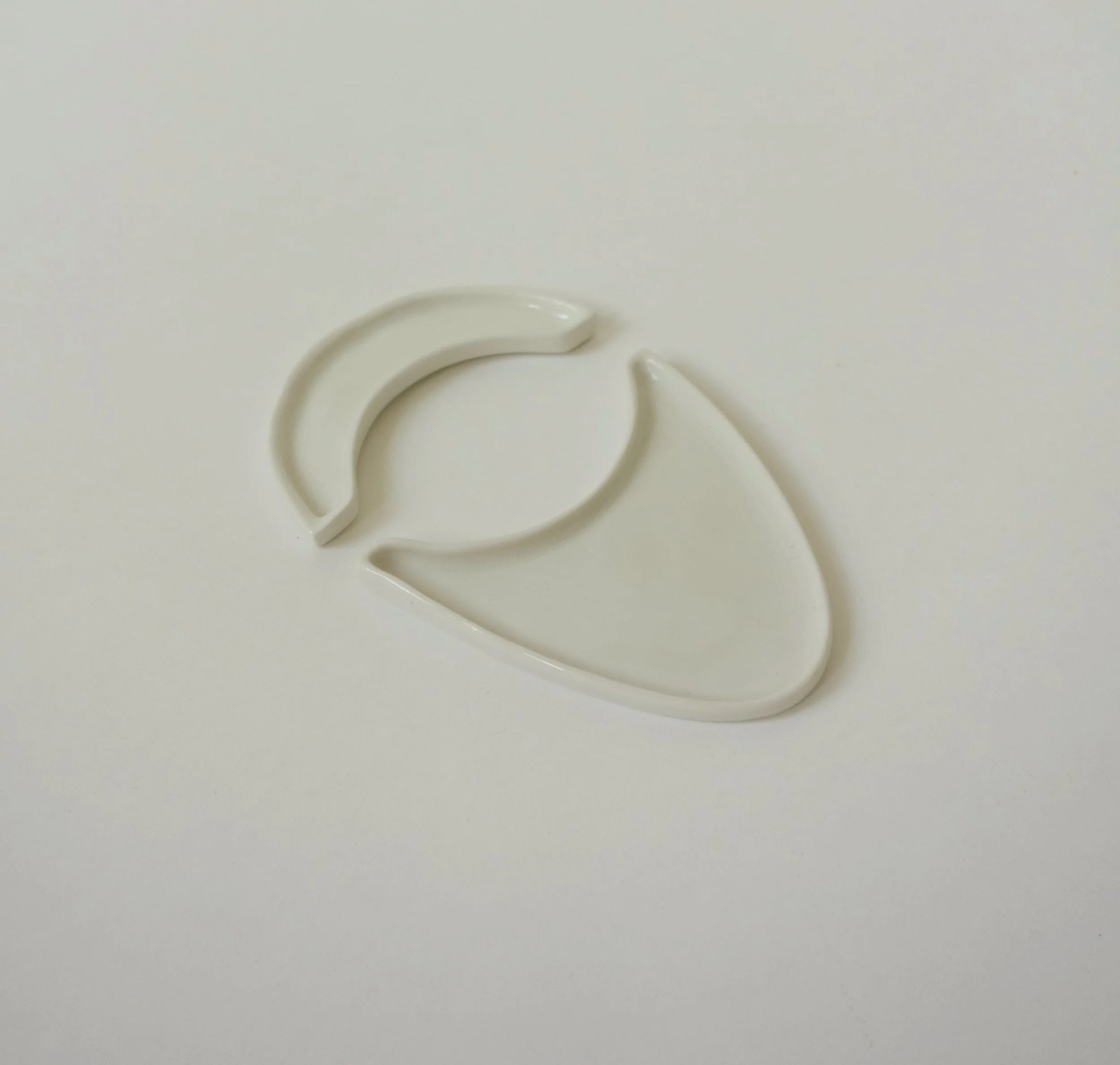 crescent moon plates