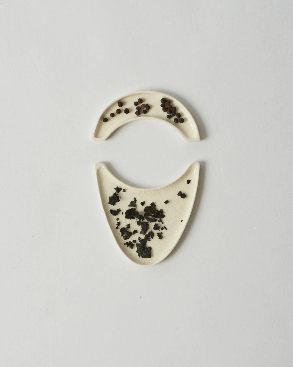 crescent moon plates