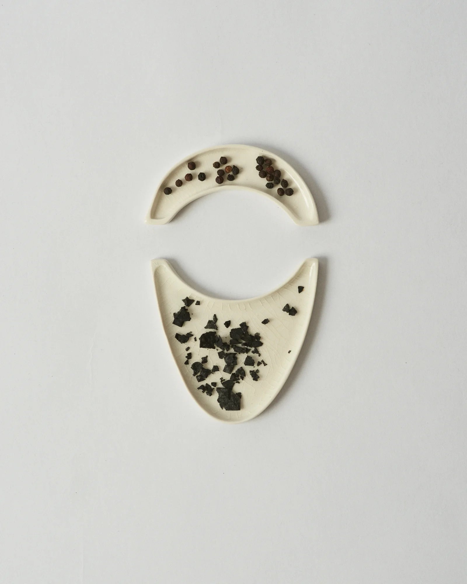 crescent moon plates