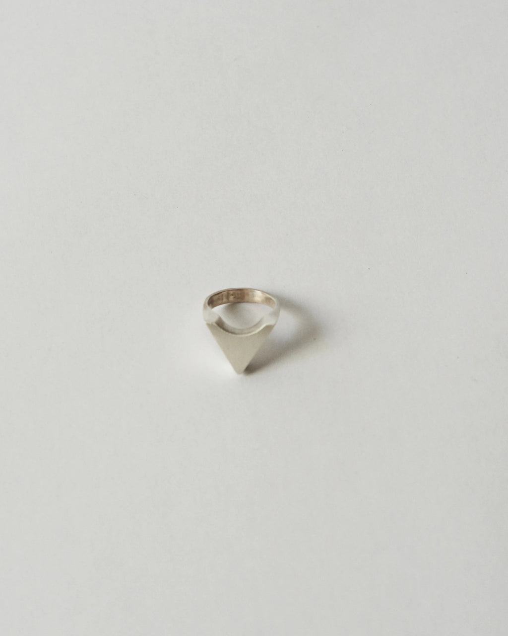 love triangle ring