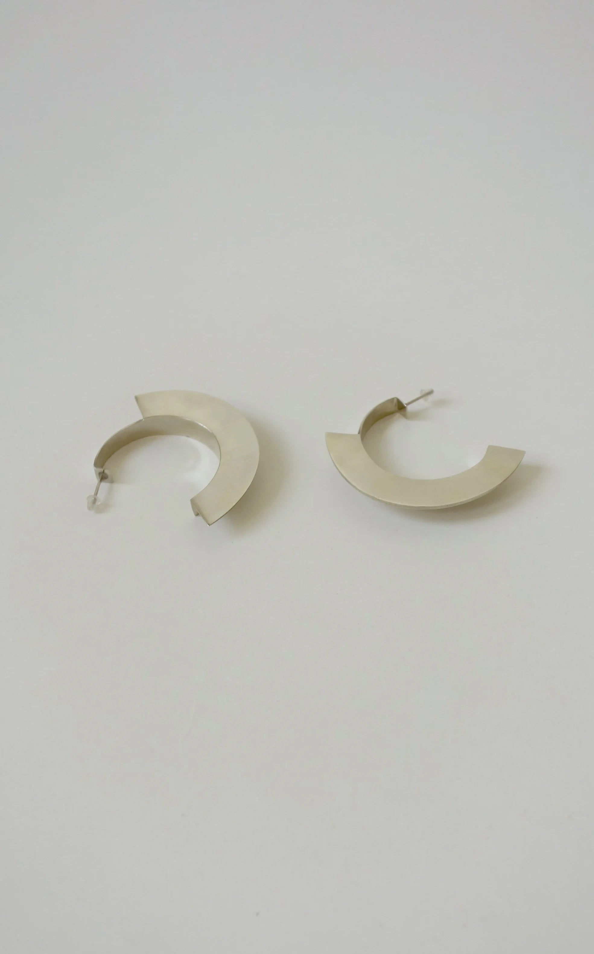 wing hoop earrings