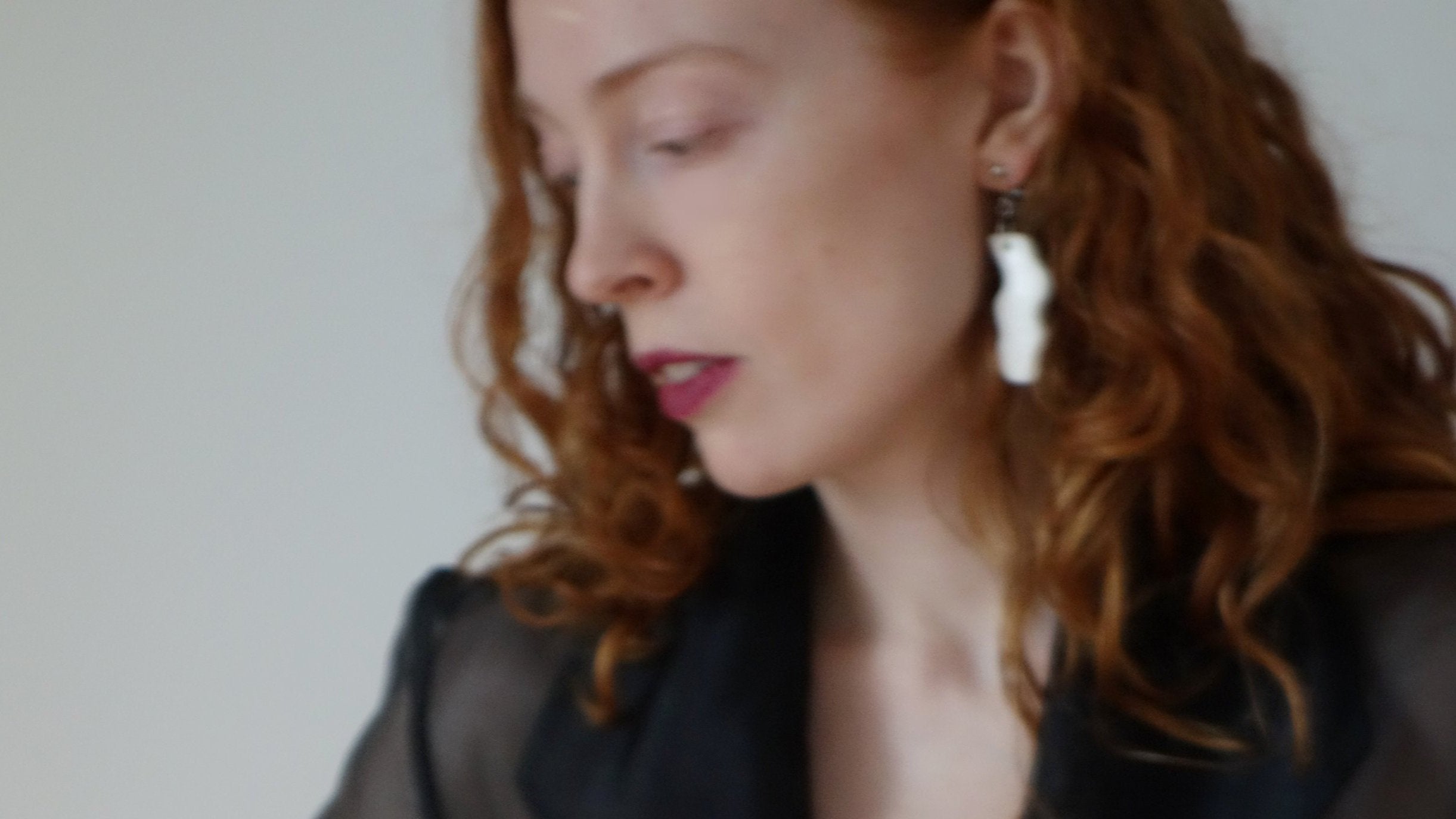 porcelain ventana earrings