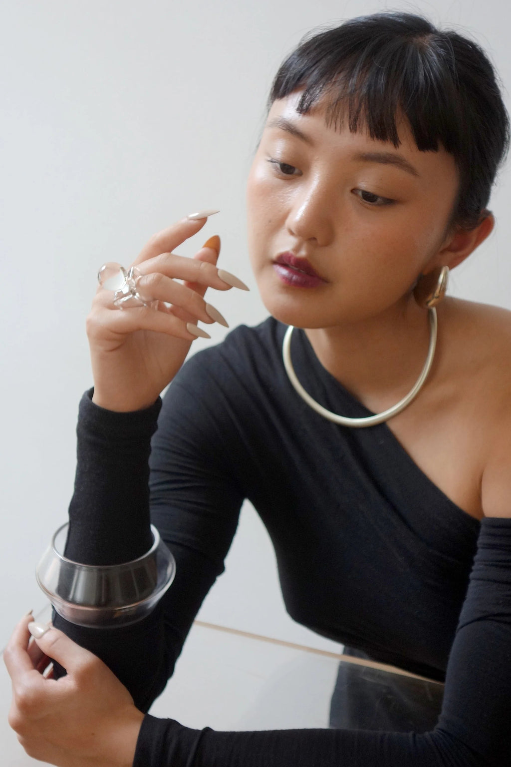 tomorrow bangle (glass)