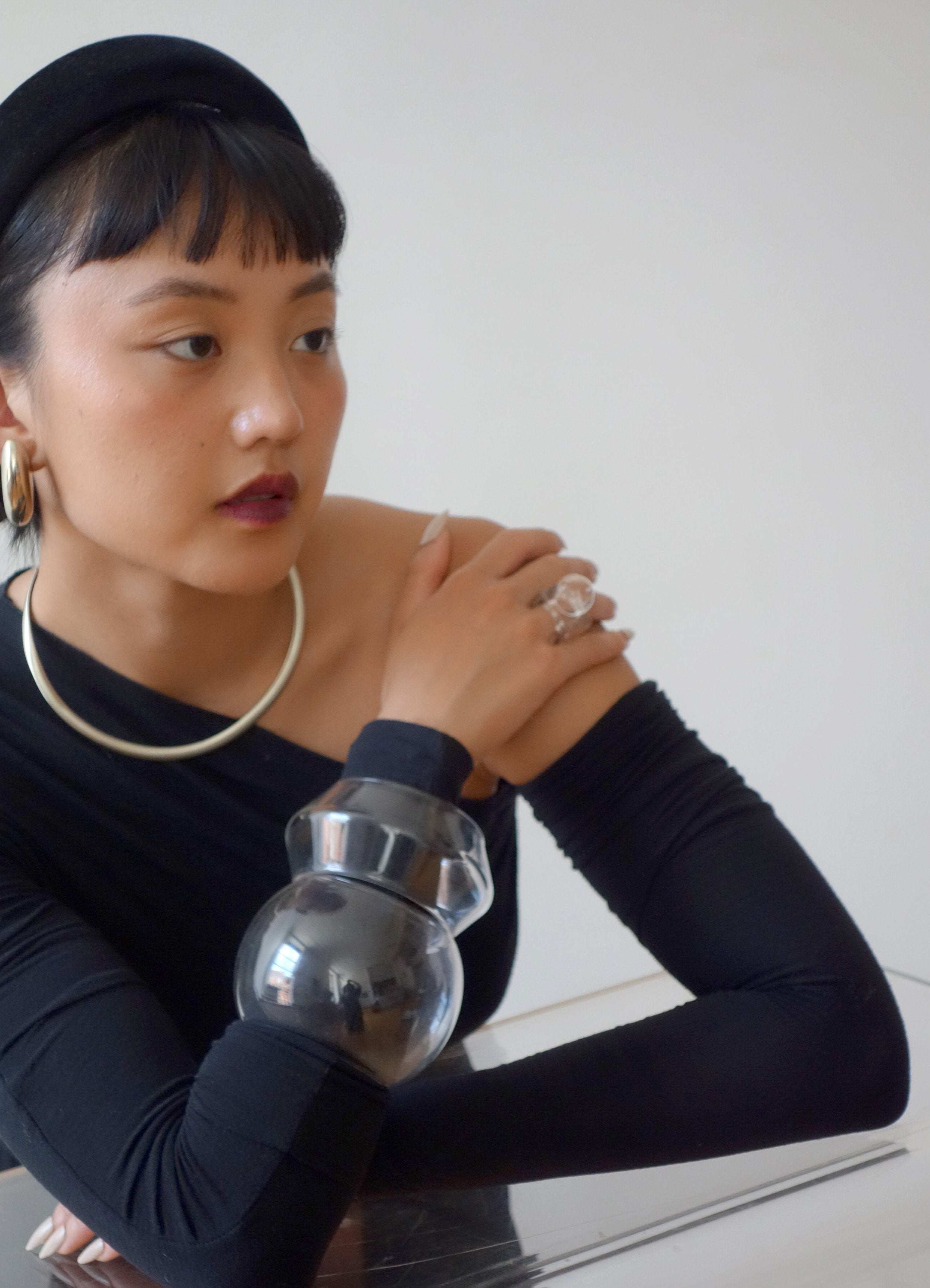 tomorrow bangle (glass)