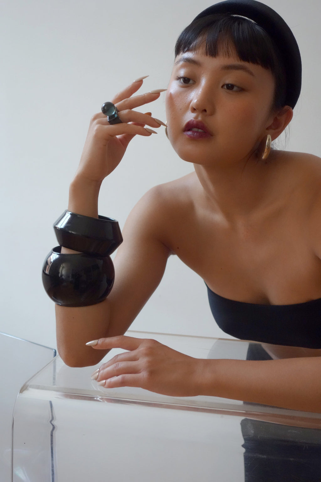 tomorrow bangle (glass)