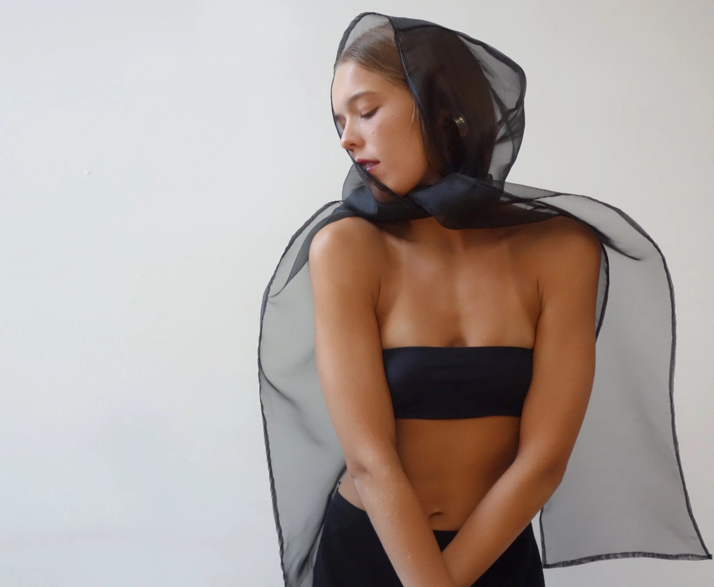 invisible encore scarf/hood