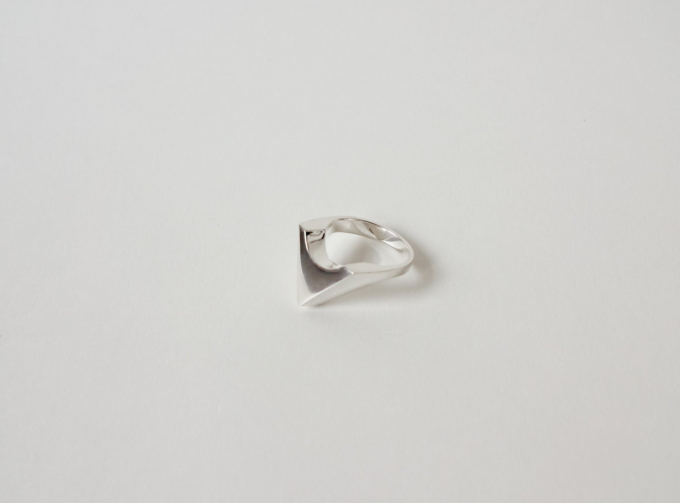 love triangle ring