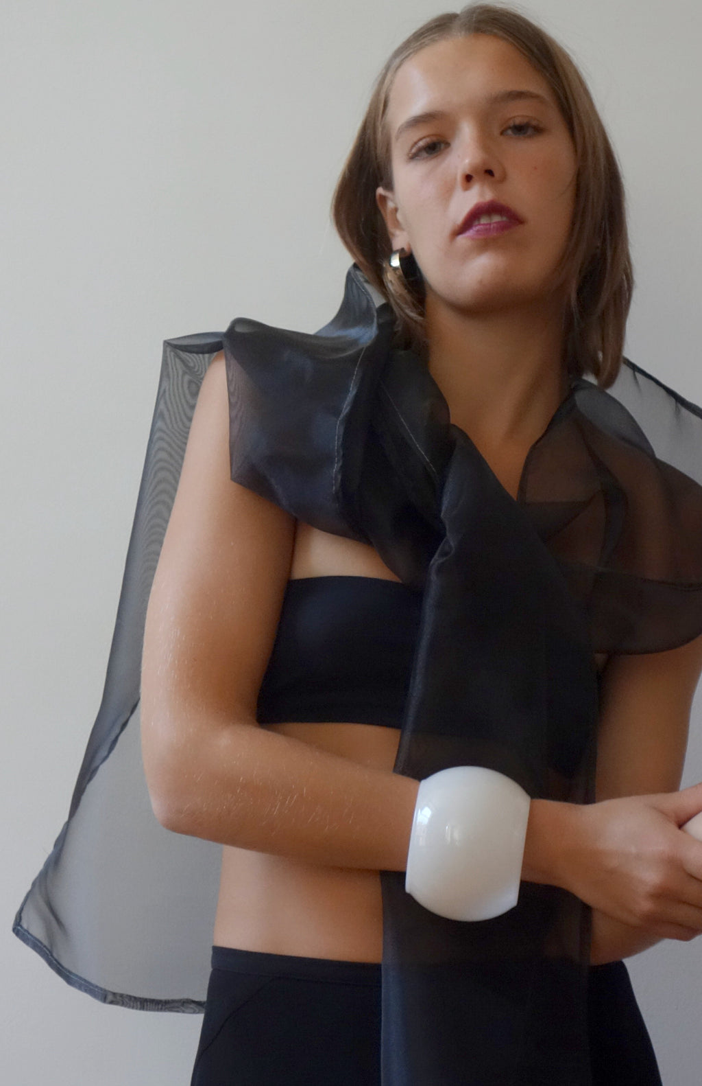 invisible encore scarf/hood