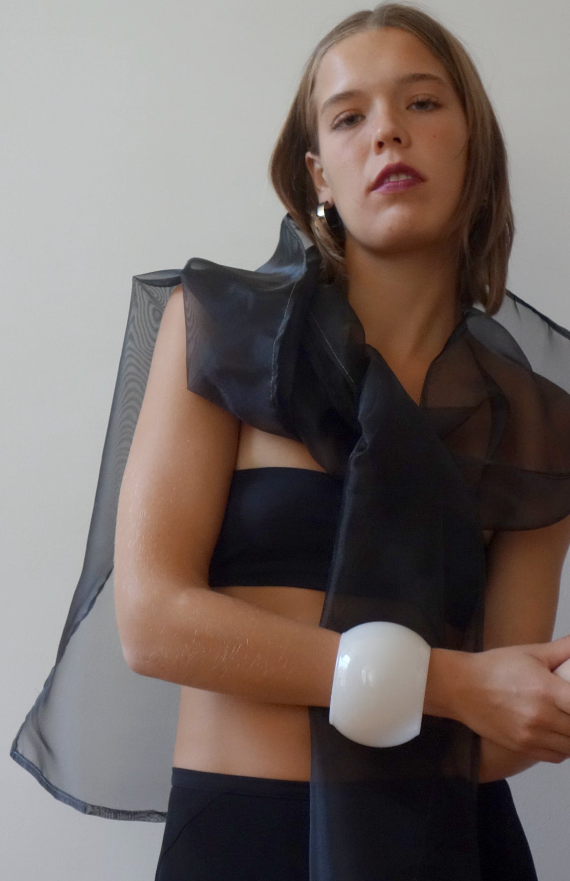 invisible encore scarf/hood