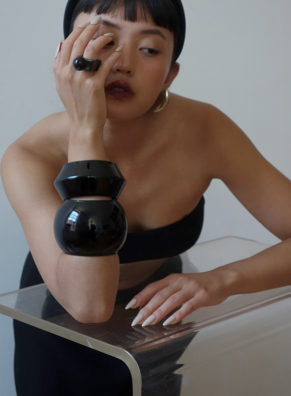 tomorrow bangle (glass)